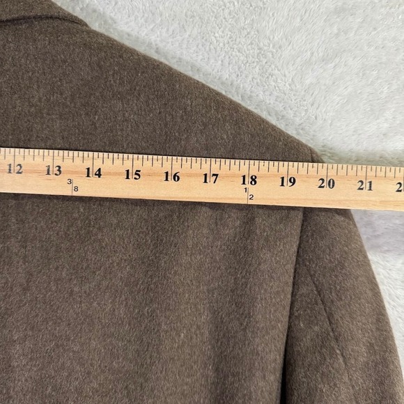 Turnbury Mens 44L Brown Sport Coat Blazer 100% Camel Hair Jacket Thick Casual - Picture 11 of 12